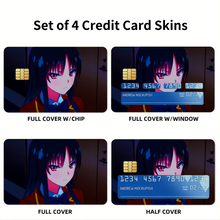 Load image into Gallery viewer, Suzune HORIKITA Credit Card Skins (4-in-1 Pack)
