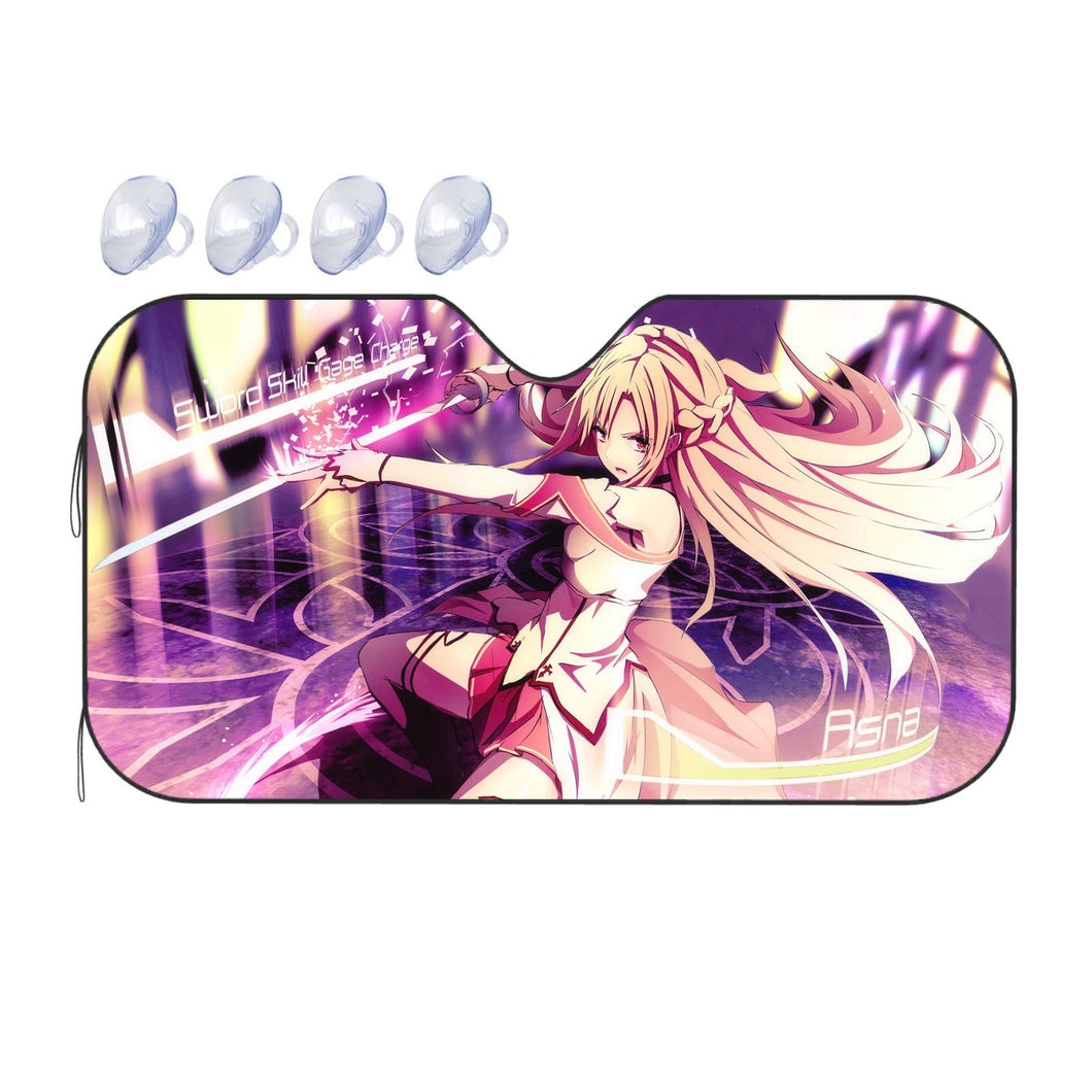 Sword Art Online Asuna Yuuki  Car Sunshade