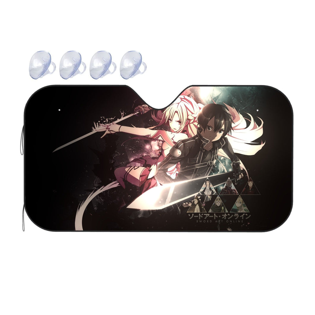 Sword Art Online Asuna Yuuki  Car Sunshade