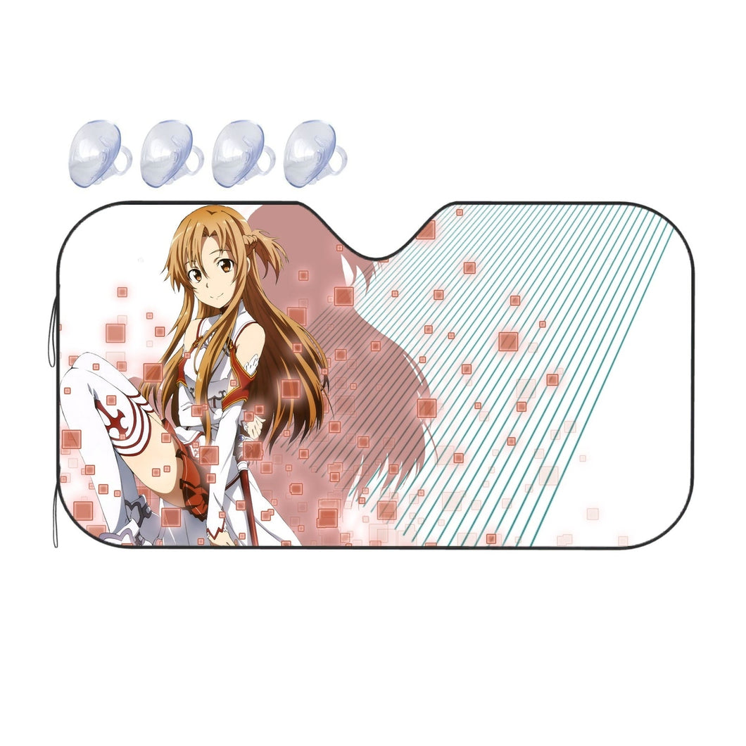 Sword Art Online Asuna Yuuki  Car Sunshade