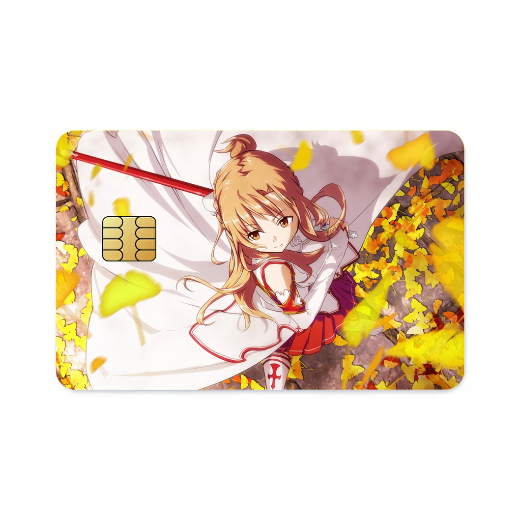 Sword Art Online Asuna Yuuki  Credit Card Skins (4-in-1 Pack)