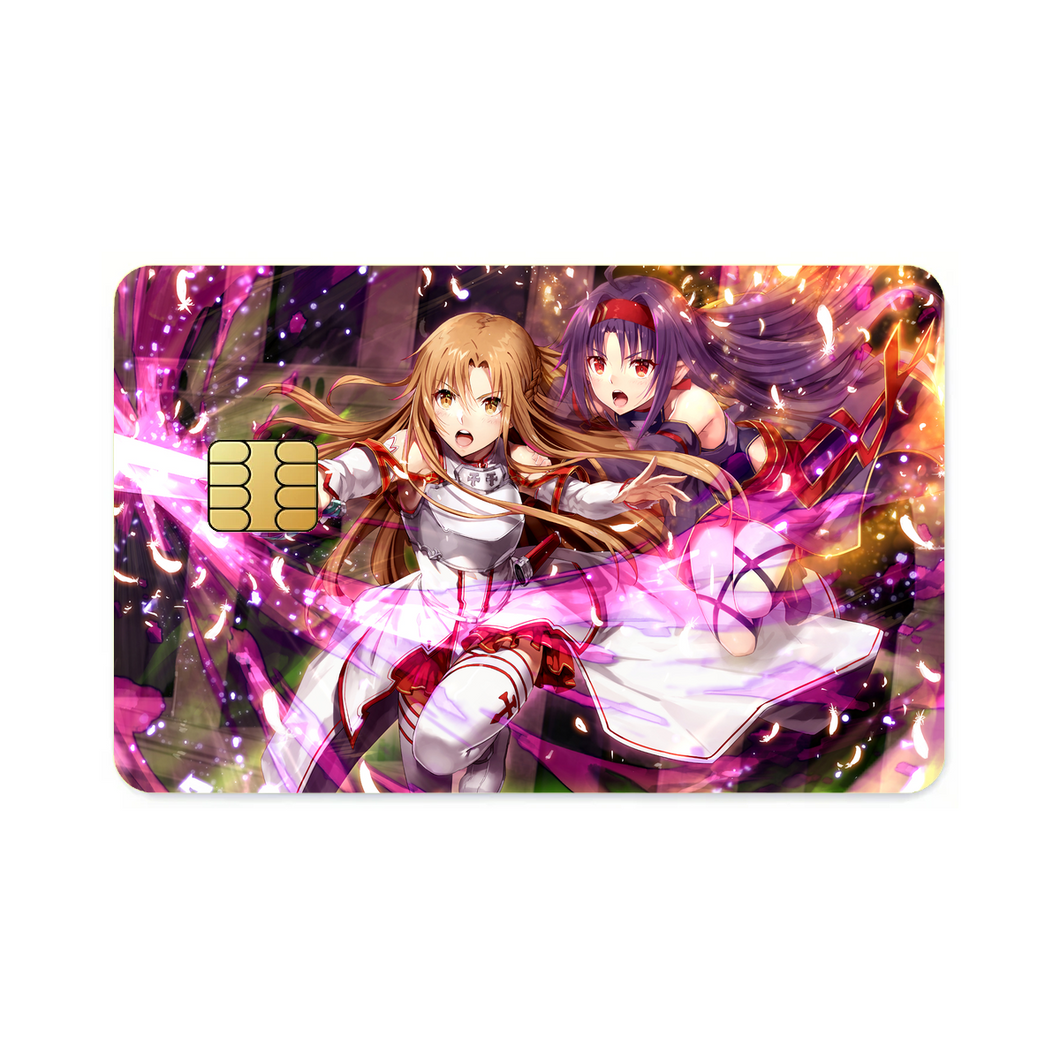 Sword Art Online Asuna Yuuki  Credit Card Skins (4-in-1 Pack)