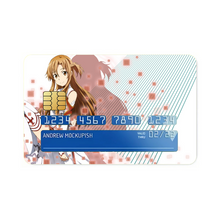 Load image into Gallery viewer, Sword Art Online Asuna Yuuki  Credit Card Skins (4-in-1 Pack)
