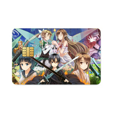 Load image into Gallery viewer, Sword Art Online Asuna Yuuki, Suguha Kirigaya  Credit Card Skins (4-in-1 Pack)
