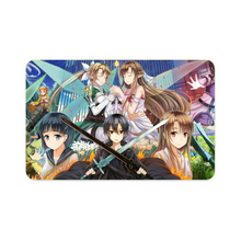 Load image into Gallery viewer, Sword Art Online Asuna Yuuki, Suguha Kirigaya  Credit Card Skins (4-in-1 Pack)
