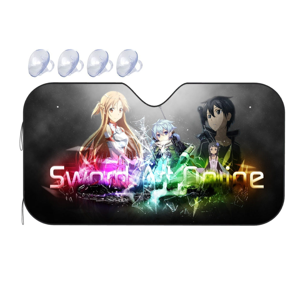 Sword Art Online Asuna Yuuki, Yui  Car Sunshade