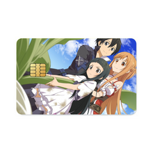 Load image into Gallery viewer, Sword Art Online Asuna Yuuki, Yui  Credit Card Skins (4-in-1 Pack)
