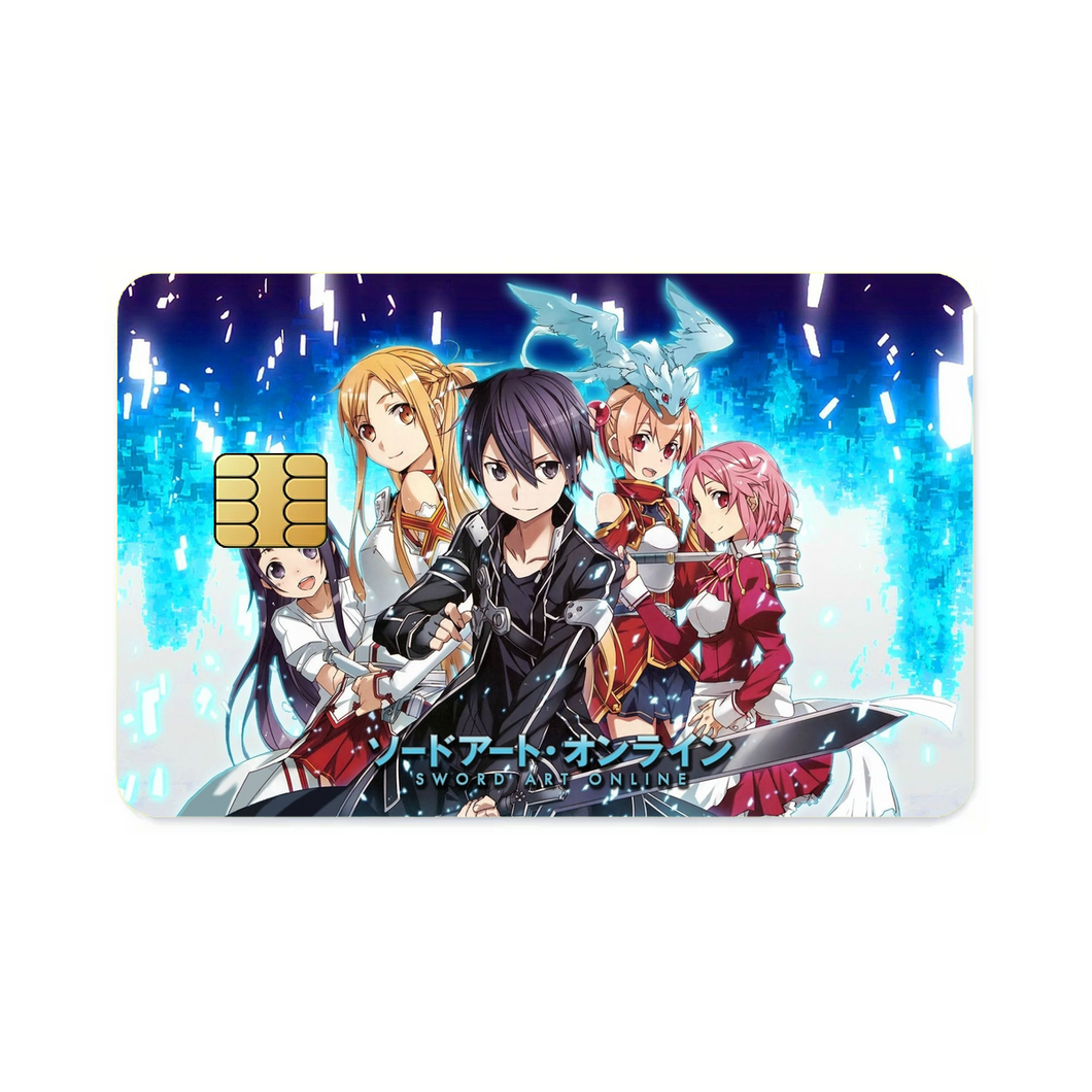 Sword Art Online Asuna Yuuki, Yui  Credit Card Skins (4-in-1 Pack)