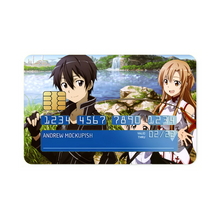 Load image into Gallery viewer, Sword Art Online Asuna Yuuki, Yui  Credit Card Skins (4-in-1 Pack)
