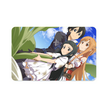 Load image into Gallery viewer, Sword Art Online Asuna Yuuki, Yui  Credit Card Skins (4-in-1 Pack)

