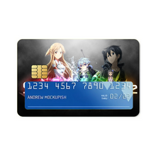Load image into Gallery viewer, Sword Art Online Asuna Yuuki, Yui  Credit Card Skins (4-in-1 Pack)
