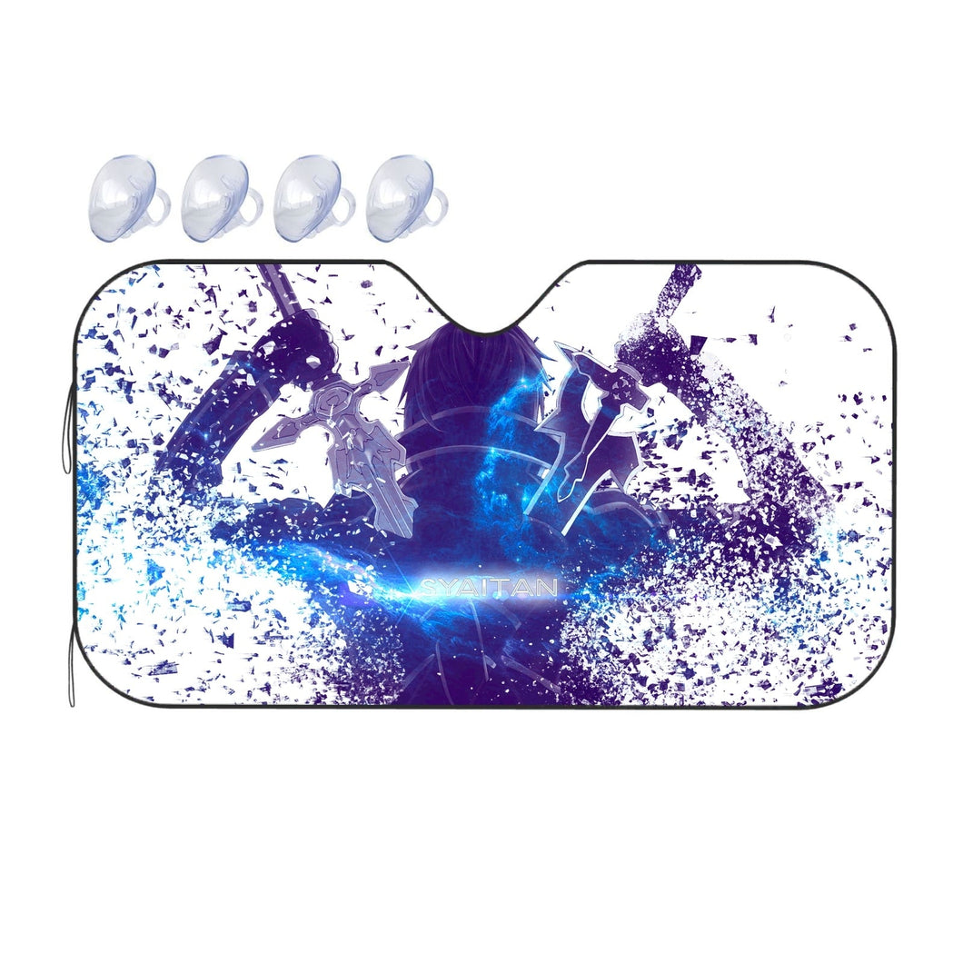 Sword Art Online Kazuto Kirigaya  Car Sunshade