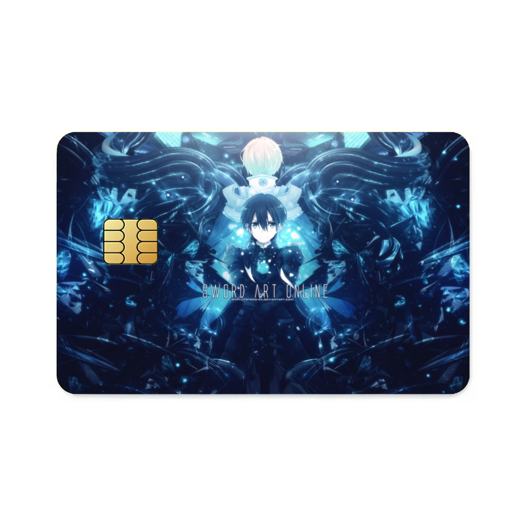 Sword Art Online Kazuto Kirigaya  Credit Card Skins (4-in-1 Pack)