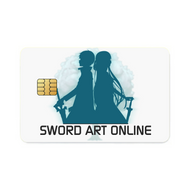 Sword Art Online(Kirito and Asuna)  Credit Card Skins (4-in-1 Pack)