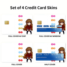 Load image into Gallery viewer, Taiga  Credit Card Skins (4-in-1 Pack)
