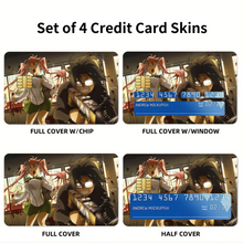 Load image into Gallery viewer, Takagi and Kôta  Credit Card Skins (4-in-1 Pack)
