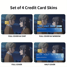 Load image into Gallery viewer, Take Care of Her  Credit Card Skins (4-in-1 Pack)
