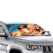 Load image into Gallery viewer, Taki and Mitsuha (Your Name)  Car Sunshade
