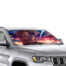 Load image into Gallery viewer, Taki and Mitsuha (Your Name)  Car Sunshade
