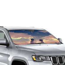 Load image into Gallery viewer, Taki and Mitsuha (Your Name)  Car Sunshade
