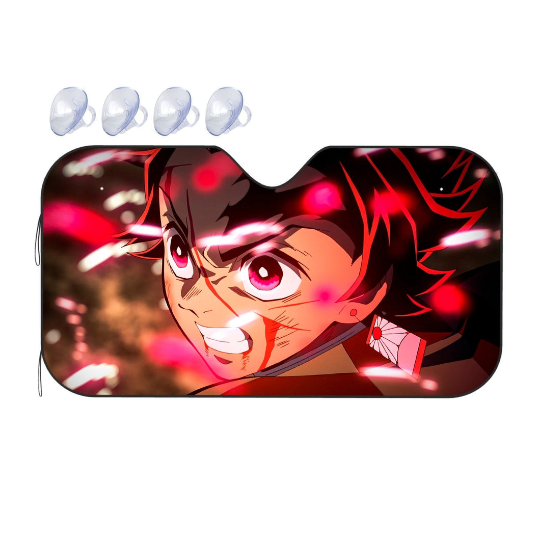 Tanjiro Car Sunshade