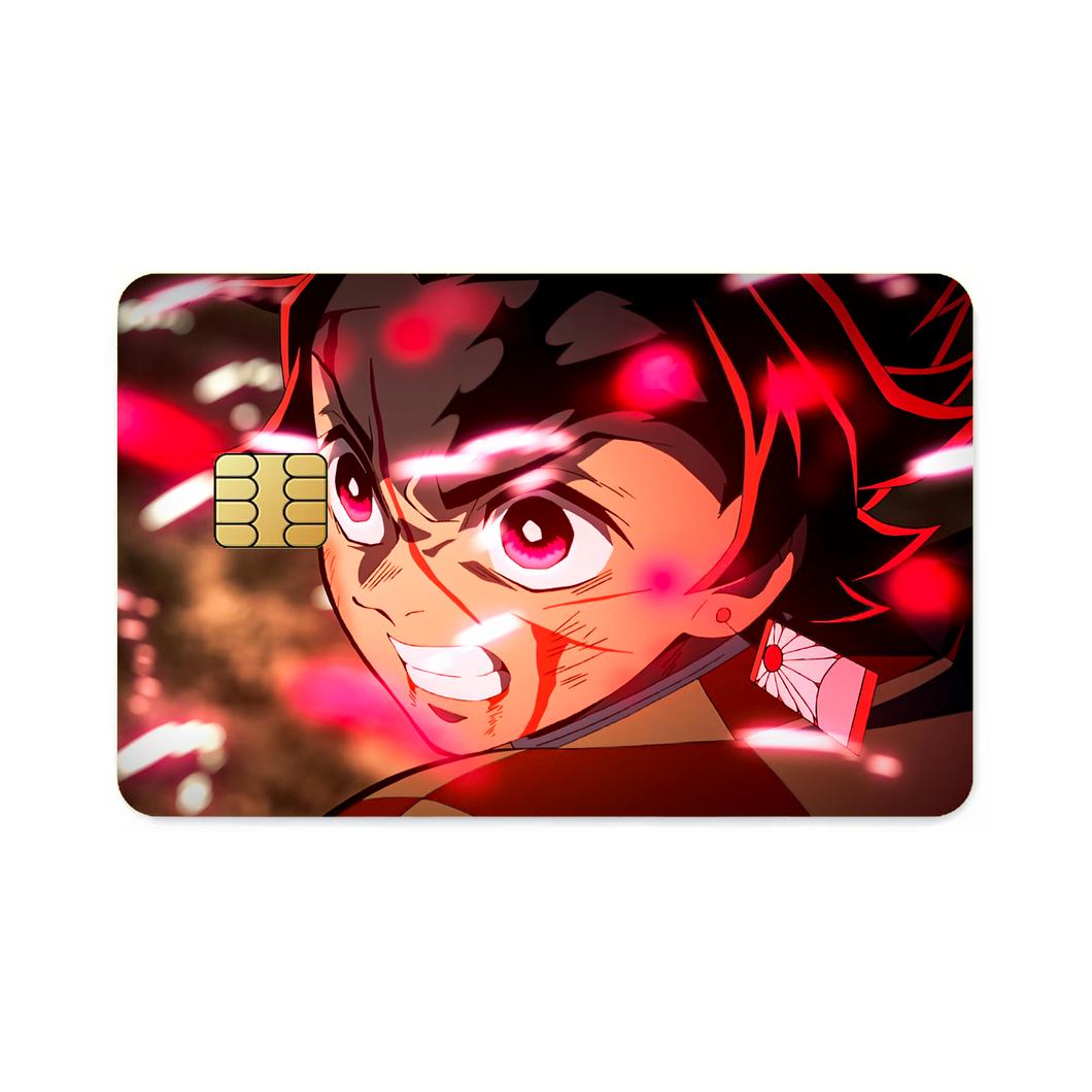 Tanjiro Credit Card Skins (4-in-1 Pack)