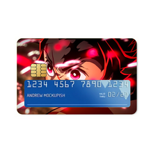 Load image into Gallery viewer, Tanjiro Credit Card Skins (4-in-1 Pack)
