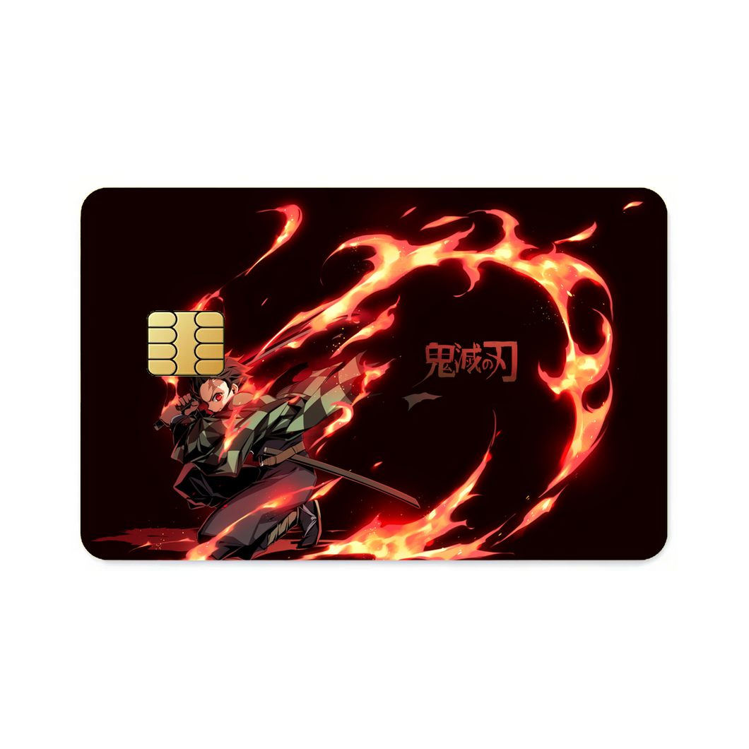 Tanjiro Kamado  Credit Card Skins (4-in-1 Pack)