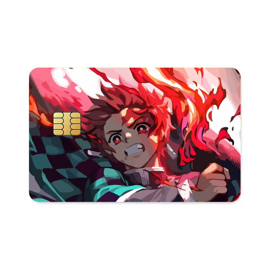 Tanjiro Kamado  Credit Card Skins (4-in-1 Pack)