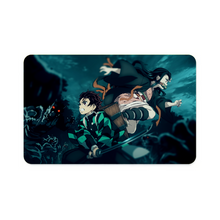 Load image into Gallery viewer, Tanjirou and Nezuko  Credit Card Skins (4-in-1 Pack)
