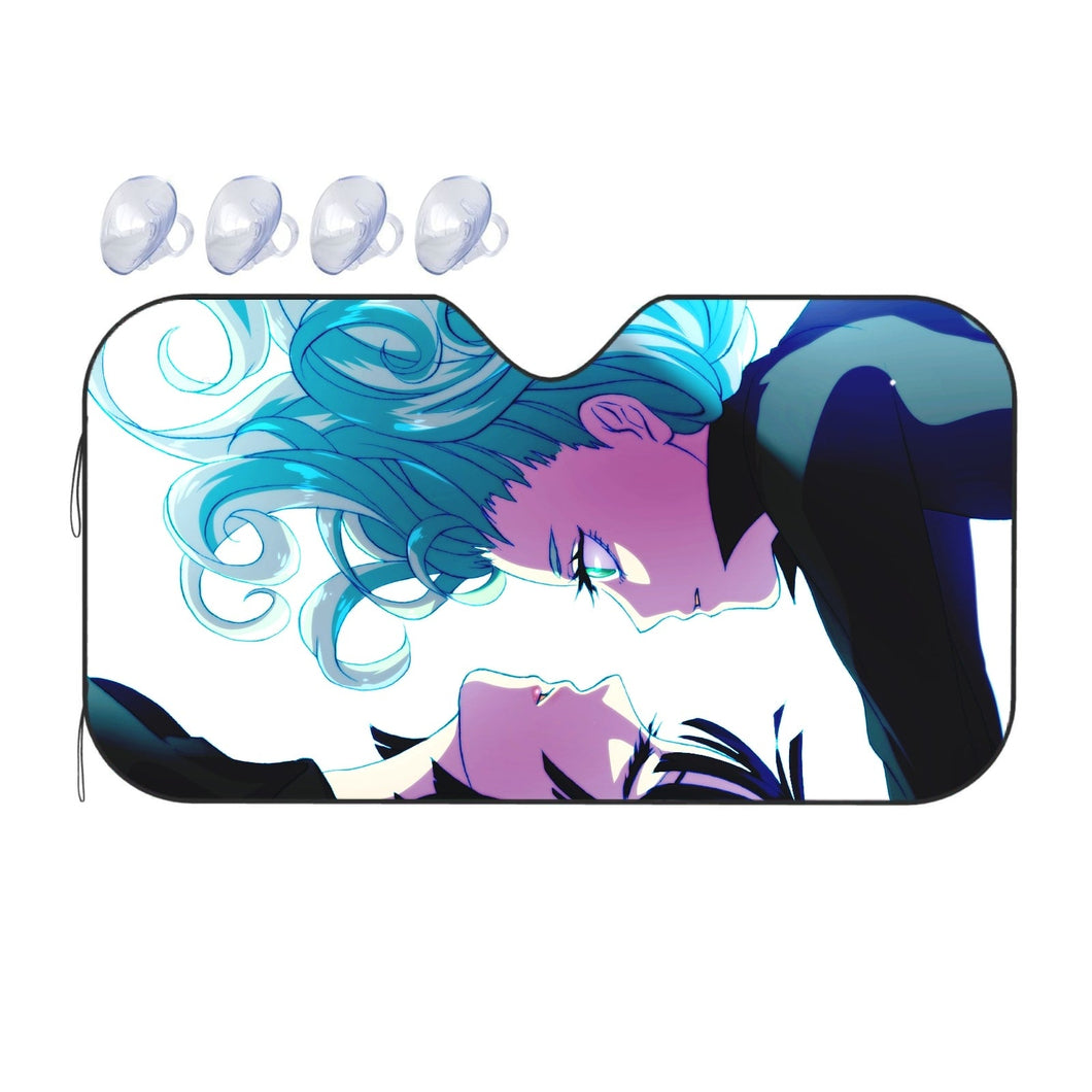 Tatsumaki and Fubuki  Car Sunshade