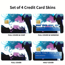 Load image into Gallery viewer, Tatsumaki and Fubuki  Credit Card Skins (4-in-1 Pack)

