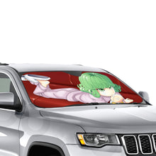 Load image into Gallery viewer, Tatsumaki (and Saitama) Car Sunshade
