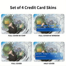 Load image into Gallery viewer, Tatsumaki  Credit Card Skins (4-in-1 Pack)
