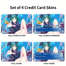 Load image into Gallery viewer, Tatsumaki  Credit Card Skins (4-in-1 Pack)
