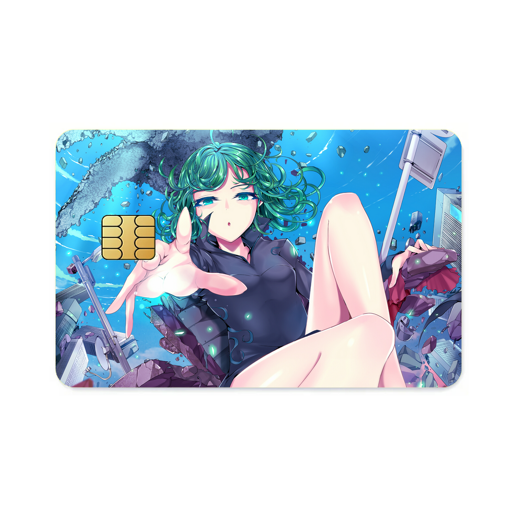 Tatsumaki  Credit Card Skins (4-in-1 Pack)