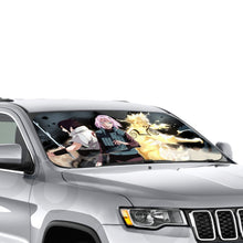 Load image into Gallery viewer, Team 7: Sasuke,Sakura and Naruto  Car Sunshade
