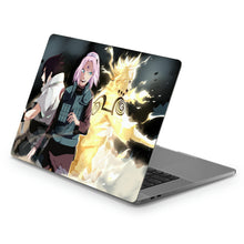 Load image into Gallery viewer, Team 7: Sasuke,Sakura and Naruto  Macbook Skin
