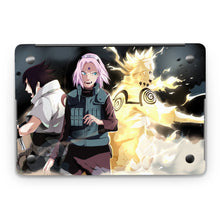 Load image into Gallery viewer, Team 7: Sasuke,Sakura and Naruto  Macbook Skin
