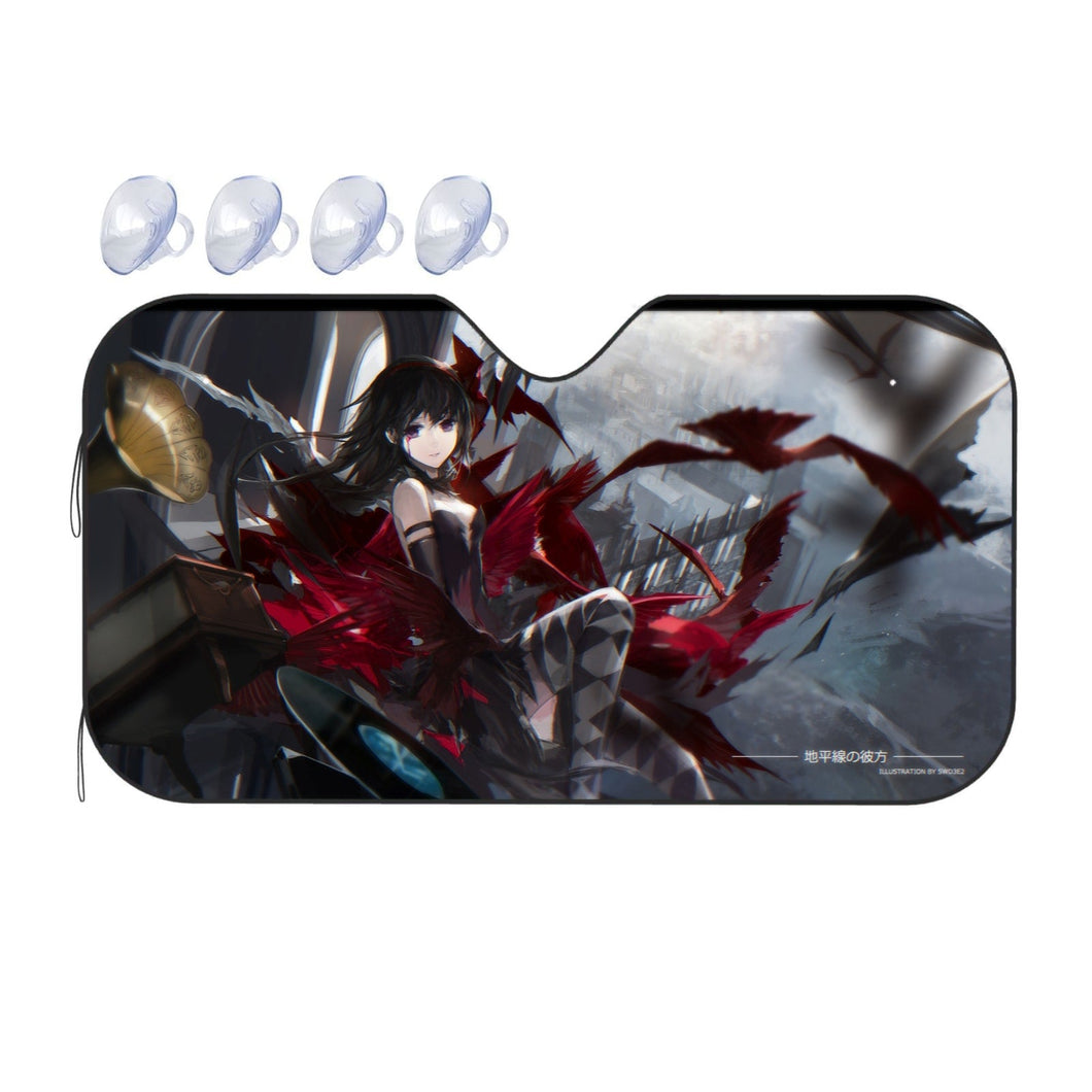 Tears of Blood  Car Sunshade