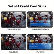 Load image into Gallery viewer, Tears of Blood  Credit Card Skins (4-in-1 Pack)
