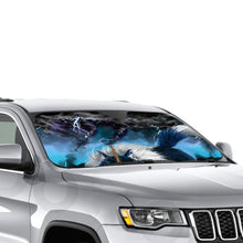 Load image into Gallery viewer, Tempest Wolf  Car Sunshade
