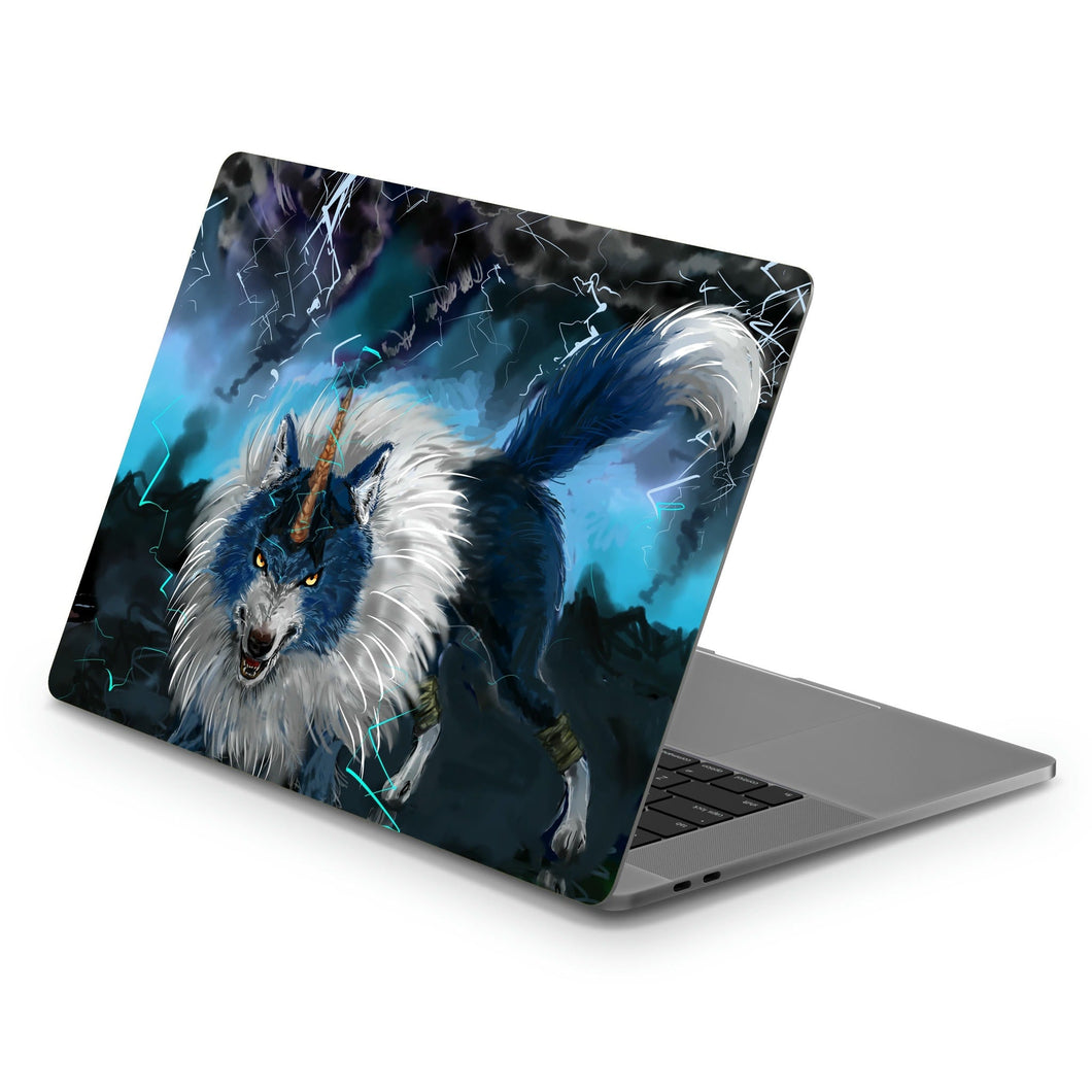 Tempest Wolf  Macbook Skin