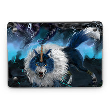 Load image into Gallery viewer, Tempest Wolf  Macbook Skin
