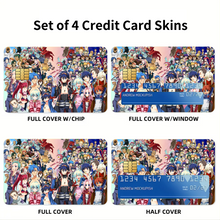 Load image into Gallery viewer, Tengen Toppa Gurren Lagann  Credit Card Skins (4-in-1 Pack)
