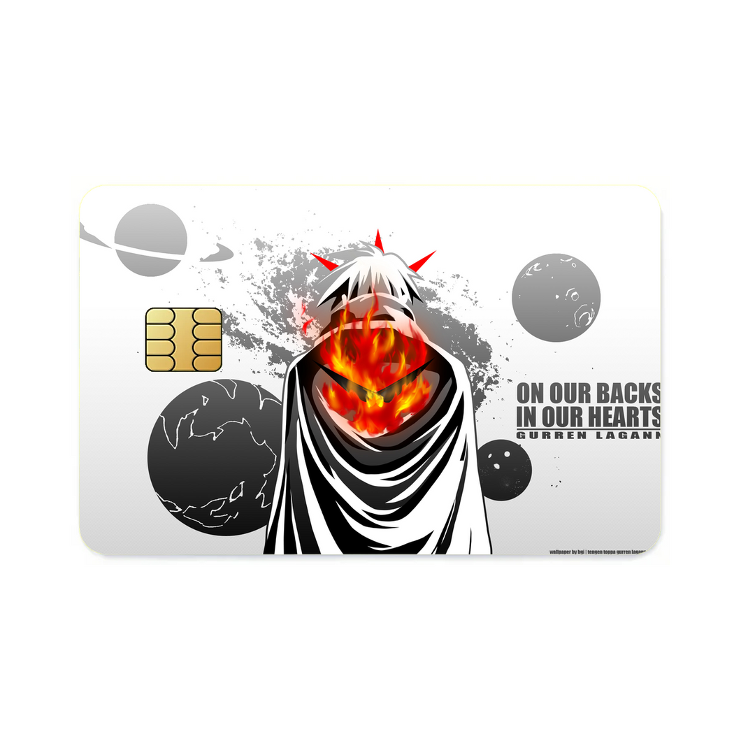Tengen Toppa Gurren Lagann  Credit Card Skins (4-in-1 Pack)