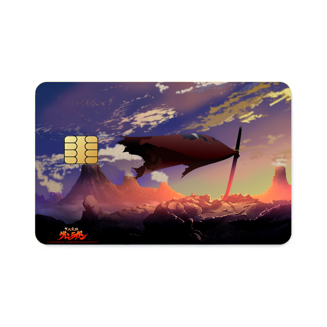 Tengen Toppa Gurren Lagann  Credit Card Skins (4-in-1 Pack)
