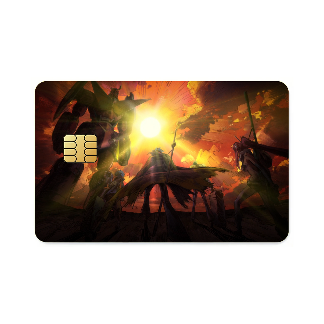 Tengen Toppa Gurren Lagann  Credit Card Skins (4-in-1 Pack)