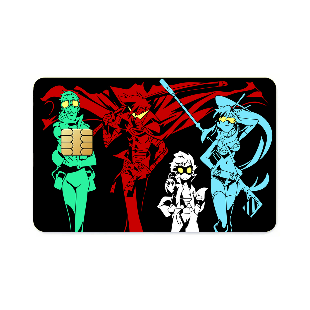 Tengen Toppa Gurren Lagann  Credit Card Skins (4-in-1 Pack)