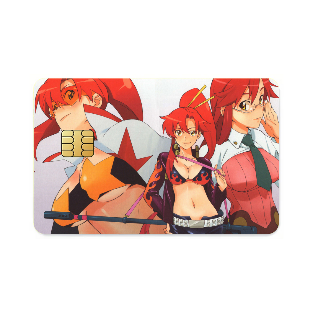 Tengen Toppa Gurren Lagann  Credit Card Skins (4-in-1 Pack)
